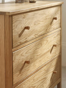Coxmoor 3 Drawer Chest - Oak