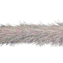 2m x 10cm Festive Tinsel Garland Christmas Tree Decoration Iridescent White