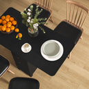 HOMCOM Folding Dining Table, Drop Leaf Table With Drawers Distressed