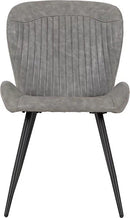 QUEBEC DINING CHAIR (X4 PER BOX) - GREY PU
