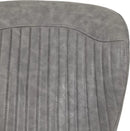 QUEBEC DINING CHAIR (X4 PER BOX) - GREY PU