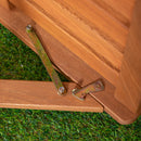 Set of 2/4 Bowness Outdoor Garden Patio Wooden Slatted Folding Chairs