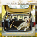 PawHut Dog Guard for SUVs, Vehicles, Vans, Car Barrier with Adjustable Width