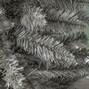 5ft (150cm) Artificial Pencil Pine Grey Christmas Tree with 168 Tips & Stand