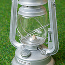 25cm/30cm Silver Paraffin Hurricane Lantern Camping Light