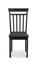 Set Of 2 Coast Black Dining Chairs
