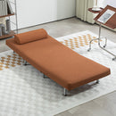 HOMCOM Single Folding 5 Position Convertible Sleeper Chair Bed