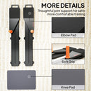 SPORTNOW Push Up Board Set of 2, Portable Press Up Board for Home Gym