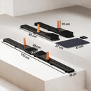 SPORTNOW Push Up Board Set of 2, Portable Press Up Board for Home Gym