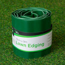 15cm X 9m Large Plastic Corrugated Lawn Garden Edging Border In Green