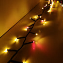 25m 1000 LED TreeBrights Christmas String Lights with Timer in Red & Vintage Gold