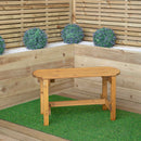 Traditional Handmade Chunky Rustic Wooden Coffee Table