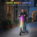 AIYAPLAY Electric Scooter For Kids With LCD Display, Up To 15 KM/H, Blue