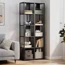 HOMCOM 5-Tier Bookshelf, Freestanding Display Storage Unit