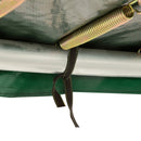 HOMCOM 12ft Trampoline Pad Surround Pad Thick Foam Replacement Spare Green