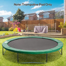 HOMCOM 12ft Trampoline Pad Surround Pad Thick Foam Replacement Spare Green