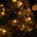 HOMCOM 6FT Pre-Lit Artificial Christmas Tree 200 LED Xmas Tree