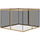 Outsunny 302 x 207cm Universal Replacement Gazebo Mesh Netting Screen Walls