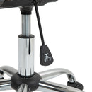 HOMCOM Fluffy Vanity Chair For Desk, With Height Adjustable, Wheels - Grey/Cream