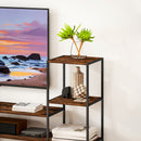 HOMCOM TV Unit For TVs Up To, Industrial TV Stand With Shelves