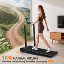 SPORTNOW Folding Treadmill Walking Pad, Running Jogging Walking Machine