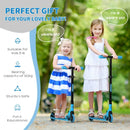 HOMCOM Scooter for Kids for ages: 3-8 years - Blue