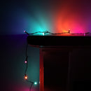 600 LED 60m Premier Christmas Indoor Outdoor Multi Function Battery Operated String Lights with Timer in Rainbow