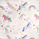 Bedlam Rainbow Unicorn Duvet Cover Set in Multi