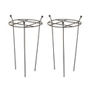 Tom Chambers Cottage Heavy Duty Black Metal Steel Herbaceous Garden Plant Support Grow Through Small 60cm X 35cm