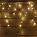 7.5m 300 LED Frosted IcicleBrights Christmas String Lights in Warm White