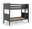 Maine Bunk Bed - Anthracite