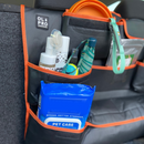 Rear Double Seat Storage Organiser - Orange