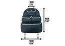 Rear Single Seat Storage Organiser - Grey