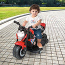 6V Kids Ride-on Motorcycle With Detachable Training Wheels - Blue/Red/Pink
