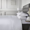 Serene Renaissance Duvet Cover Set in White