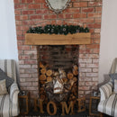 90cm Snow King Fir Christmas Swag Garland with Pine Cones & Snow Tips