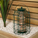 Wild Bird Fat Ball Feeder with Squirrel Guard
