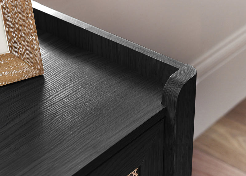 Sydney 6 Drawer Wide Chest - Black Ash