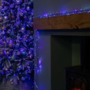 6m 240 LED TreeBrights Christmas String Lights with Timer in Blue, Purple & White