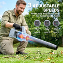 Outsunny 36V Leaf Blower Cordless With 2 X 4000mAh Batteries & Charger
