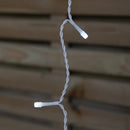 16m 640 LED Frosted IcicleBrights Christmas String Lights in Cool White