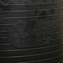 38 x 45cm Large Black Plastic Tub Bucket with 42 Litre Capacity & Carry Handles
