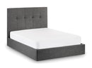 Sorrento Ottoman Storage 150cm King Bed - Slate Linen