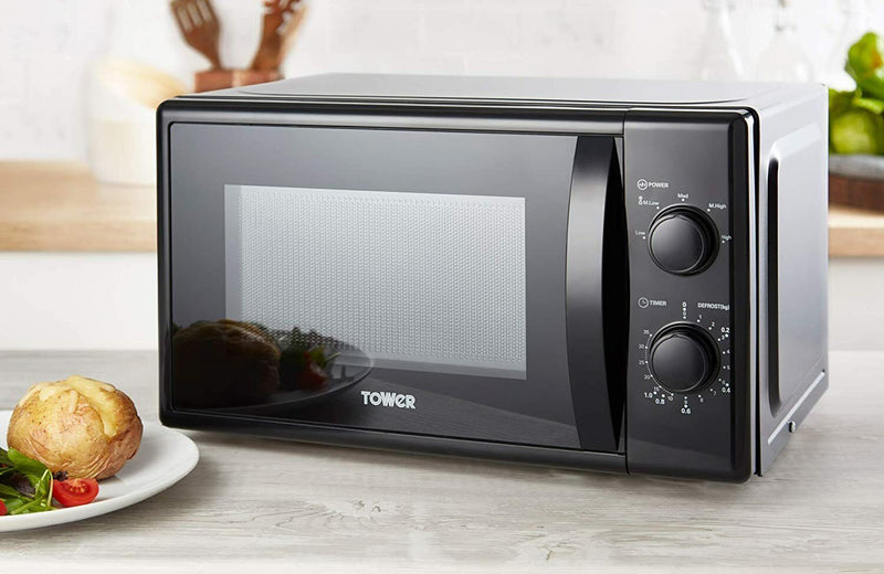 Tower Microwave 20L 700W  - Black