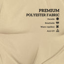 Outsunny Set of 2 Garden Chair Cushions Seat Pad for Outdoor Use Khaki