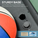 HOMCOM Adjustable Basketball Hoop Stand w/ Wheels and Weight Base Blue