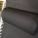 Multi Position Garden Zero Gravity Relaxer Chair Sun Lounger in Black & Silver