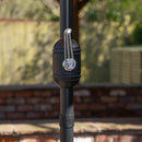 Samuel Alexander 2.7m Havana Garden Patio Parasol with Crank Handle in Beige