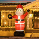 HOMCOM 8ft Inflatable Santa Claus