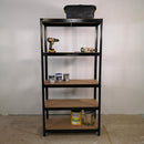 Garage Shelving 90cm Wide & 180cm High Heavy Duty 5 Tier Multipurpose Metal Racking Unit  / Warehouse Shelving Storage